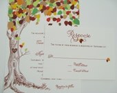 Woodland Tree Wedding Invitations