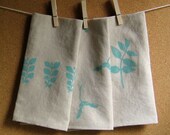 The Turquoise Collection-Set of 3 Tea Towels