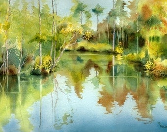 Tranquil Waters giclee print
