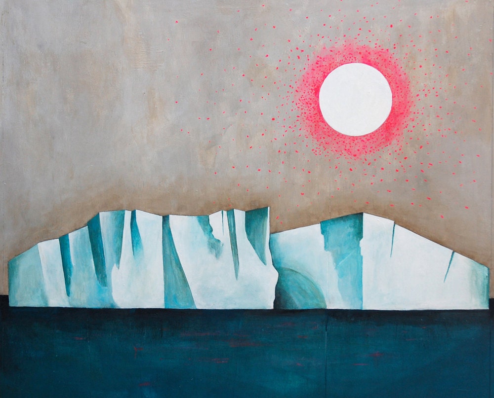 Iceberg Signed Archival Print - Large