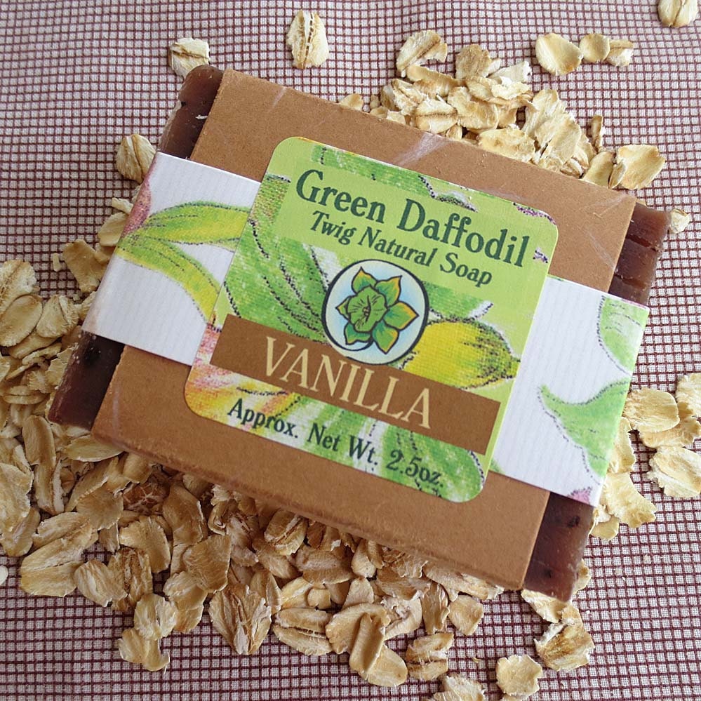Vanilla Oatmeal Bar of Soap from Twig Natural Soap