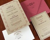 10 County Fair Invitations and Response cards with Envelopes