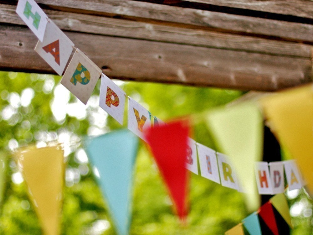 Patchwork Party Banner