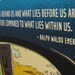 Rearview Mirror 8x10 Matted Print Ralph Waldo Emerson Quote Giclee Art Print, great for home or office