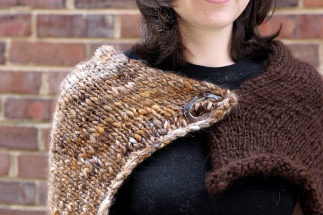 Chocolate Caramels Shawl 