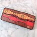 Raffle Ticket Wallet Brown red orange