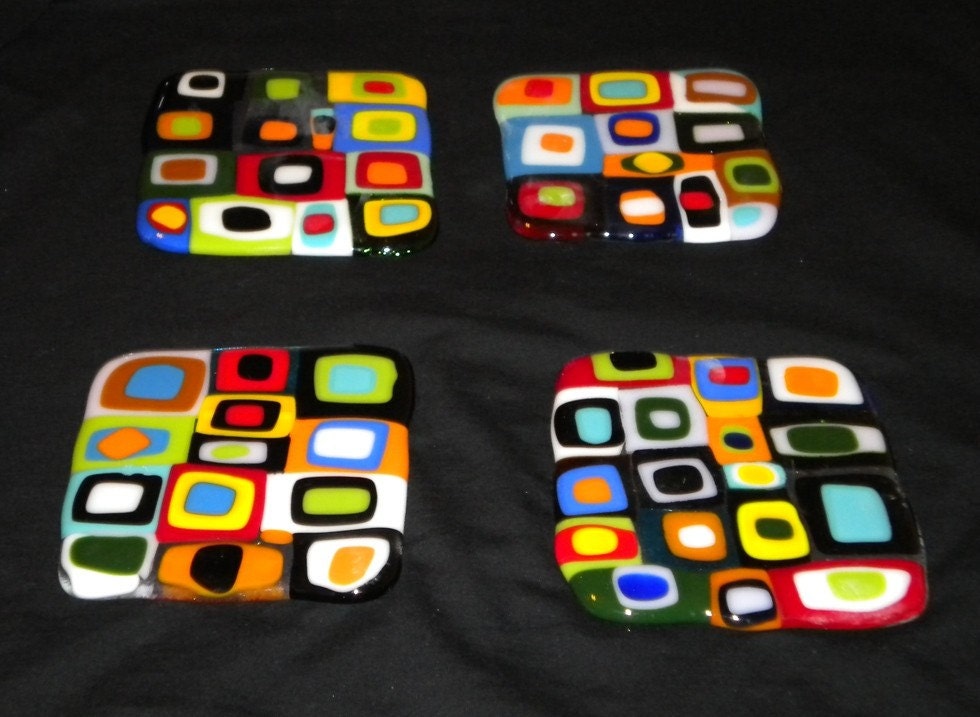 Colossal Color Coasters-set of 4
