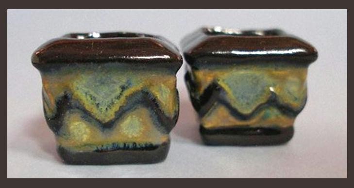 Set of 2 Dollhouse Planters