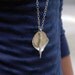 LONG Metal Necklace - Recycled Silver and Gold Charms - Long Chain - Statement Necklace - Fashion Jewelry