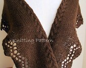 Knitting Pattern Anna -  Braided Cable and Lace