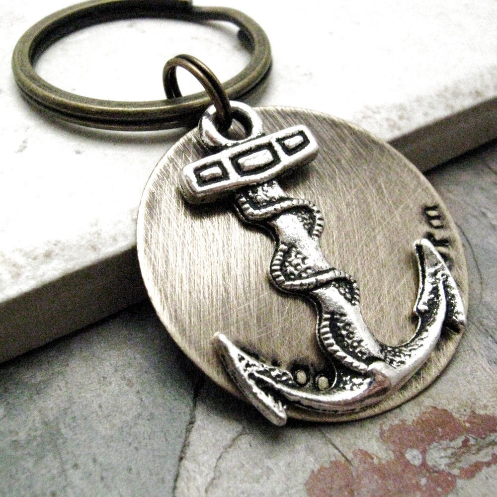 My Port In A Storm Anchor Key Chain, best selling design, customization avail, please ask, men, women, nautical