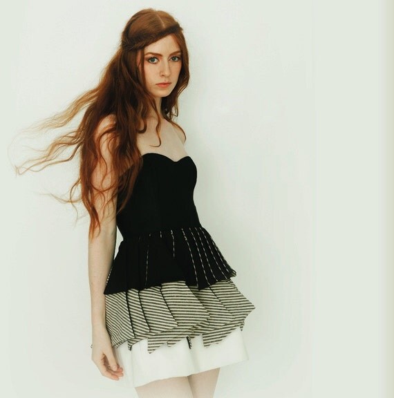 Price Reduced--Niora Dress--Eco-friendly bamboo and Organic Cotton Dress-- Sample sale