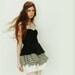 Price Reduced--Niora Dress--Eco-friendly bamboo and Organic Cotton Dress-- Sample sale