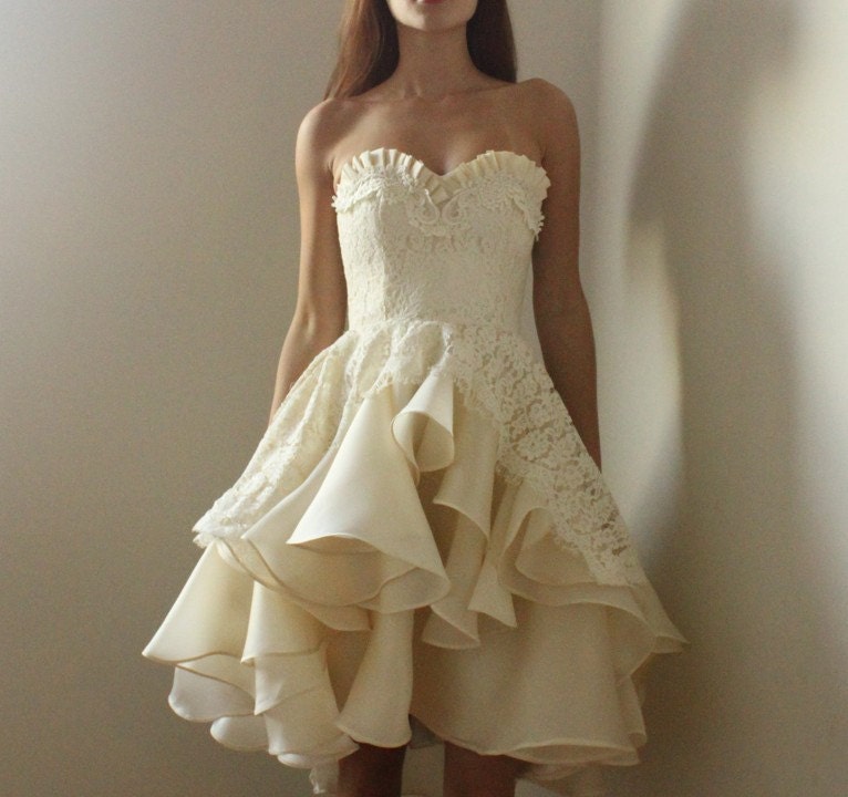 Marlowe Wedding Dress--Sample Sale--Size 4-- Reserved for Denise