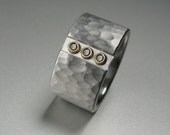 3 Black Diamond Wedding Ring