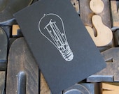 Light Bulb Lined Moleskine Idea Journal
