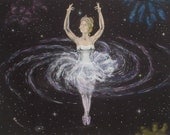 Decorative Art Reproduction of pastel Galaxy Dancer by Allan Krummenacker