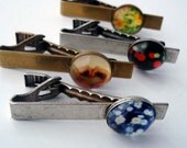 Groomsmen Gifts - Wedding Photo Tie Clips - Set of 3 Tie Bars - Unique Gift for Best Man, Father of the Bride, Husband, etc.