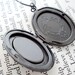 Locket - Vintage Style, Polaroid Photo - Seduction - Antique Silver Necklace - Great for Weddings, Bridesmaids, Mothers Day, Etc.