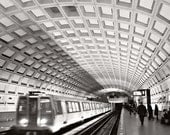 D.C. Metro, 2010 - Original Photographic Print 5x7 Matted to 8x10