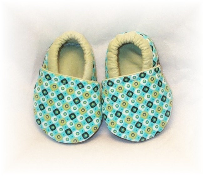 Baby Booties Crib Shoes READY TO SHIP - Metro Retro