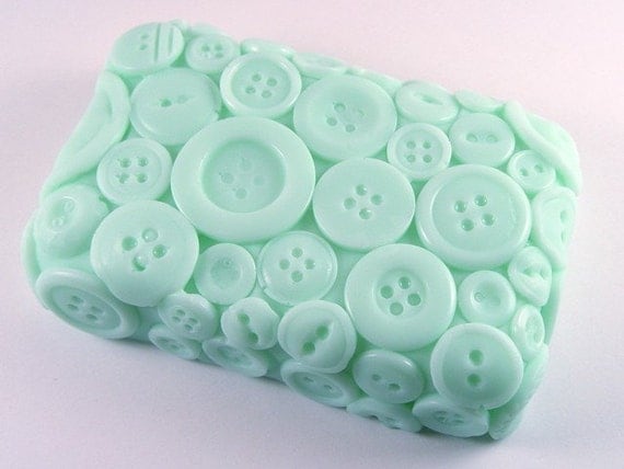 Button Soap - Fresh Laundry Fragrance with Shea Butter - Cute As A Button