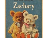 Personalized Bookplates - Vintage Teddy Bears