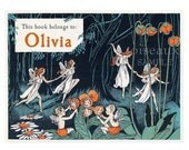 Vintage Woodland Fairies Personalized Bookplates