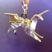 Silver Origami Unicorn Pendant - Blade Runner