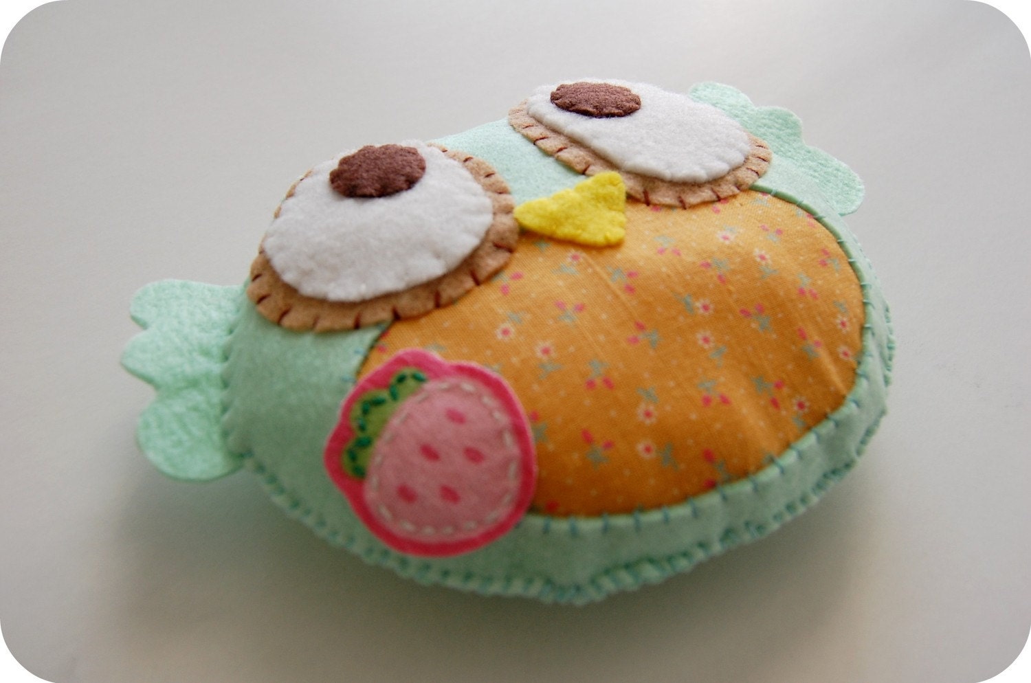 Green Plush Owl