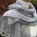 Cottia Scarf - Light Grey (READY TO SHIP)
