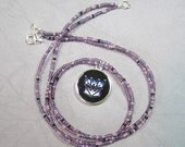 Allegiance - Con - Beaded necklace pendant Transfomers Decepticon