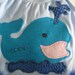 WHALE  TUTU- Queen of the Sea - Whale Leotard  --Size 18/24 months, 2/4 years, 4/6 years or 6/8 years and up