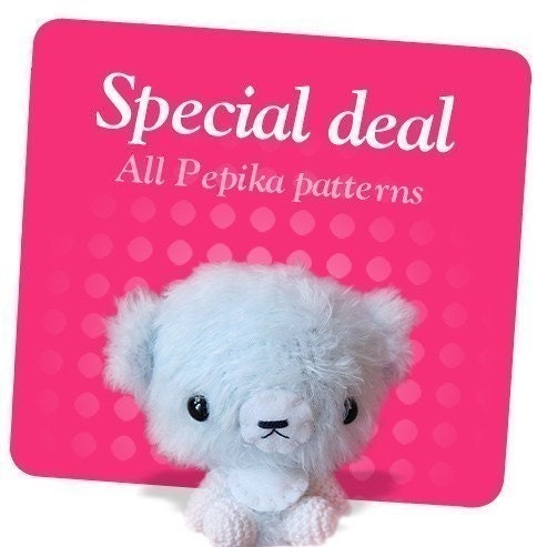 Special Deal - All Pepika Amigurumi Patterns