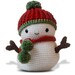 Amigurumi Pattern - Frosty the Snowman and Christmas Tree