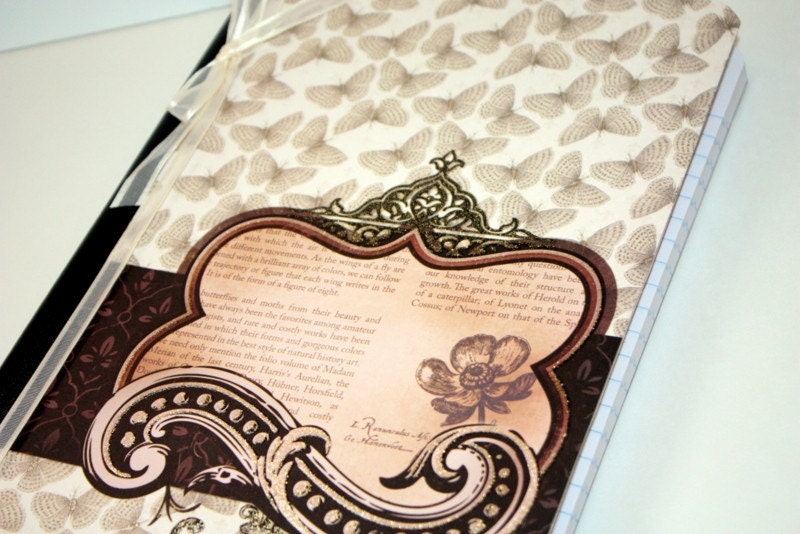 Pink Butterfly Journal or Diary ''Le papillon de chocolat''
