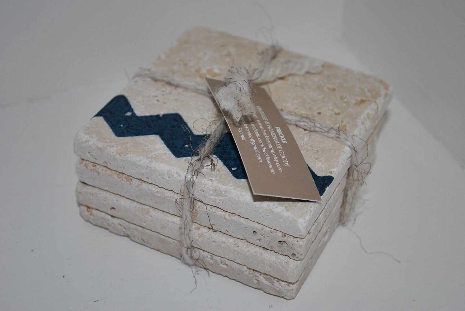 Beer Lover Natural Stone Coasters. ale, pilsner, lager, stout. Set of 4. Gift for Him. Man cave.
