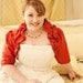 Camellia Silk Ruffle Floral Bridal Shrug - Custom Made to Order Wedding Dress Accessory