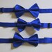 Custom Boys Ring Bearer Bowtie Formal Wedding Accessory - Made to Order Toddler Child Youth Mens Groomsmen Silk Dupioni Bow Tie