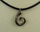 Curly Tentacle Pendant