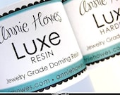 LUXE Doming Resin. Jewelry Grade. Clear Epoxy Resin Doming Resin Kit with Measuring Cups, Stir Sticks, and Applicator Tips. EXCLUSIVE.