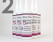 The BEST GLAZE for Scrabble Pendants and Glass Pendants.  2 bottles of Glamour Glaze. Great for Bottle Caps, Scrapbooking and Decoupage.