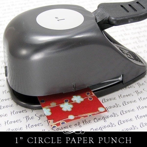1 Inch Circle Paper Punch. Makes Perfect Circles.