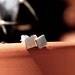 Tiny Square Studs in Silver