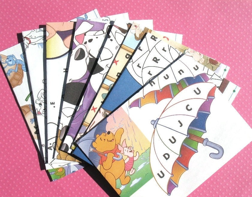 Winnie the Pooh's Alphabet - A2 Learning Envelopes