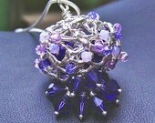 Jelly Fish Fine Silver Pendant