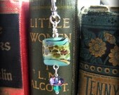 BEADED BOOMARK Ver. 1 - Vintage Typewriter Key Bookmark - Perfect Stocking Stuffer