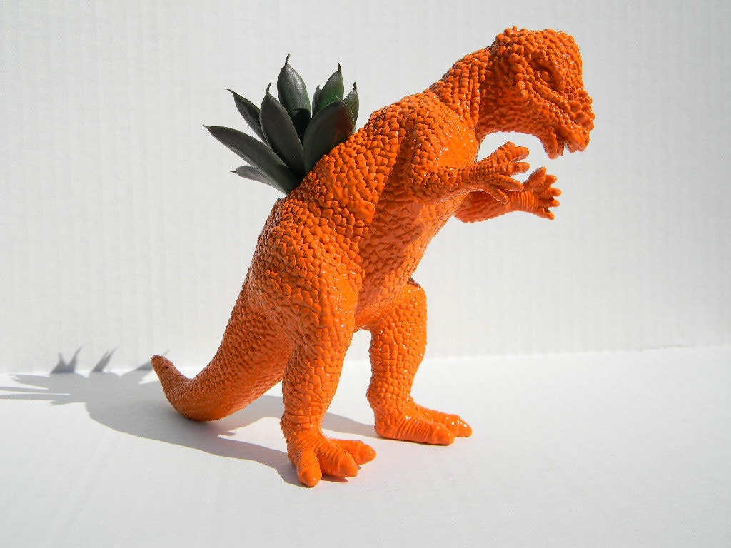 Dinosaur Planter BIRTHDAY GIFT Great Dorm Office Home Decor Gift for Get Well  Boss' Teachers