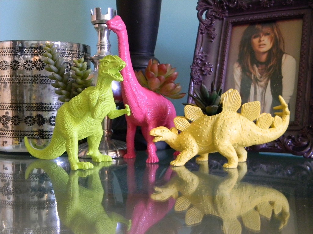 Dinosaur Planter BIRTHDAY GIFT Great Dorm Office Home Decor Gift for Get Well  Boss' Teachers