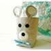 box Teddy Bear Linen Bin diaper caddy Nursery Organizer Storage Natural Oatmeal Linen  Basket  Embroidery Handmade tagt team Gift Wrap
